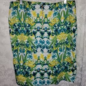 🌻 Roz & Ali Floral Pencil Skirt